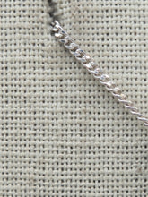 Load image into Gallery viewer, STERLING SILVER TURQUOISE FEATHER NECKLACE  - NAVAJO - SAM ARVISO
