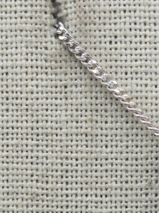 STERLING SILVER TURQUOISE FEATHER NECKLACE  - NAVAJO - SAM ARVISO