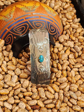 Load image into Gallery viewer, STERLING SILVER TURQUOISE HAIR BARRETTE - SALLY ARVISO
