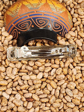 Load image into Gallery viewer, EX LONG STERLING SILVER TURQUOISE HAIR BARRETTE  - SALLY ARVISO
