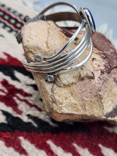 Load image into Gallery viewer, LAPIS CUFF BRACELET - NAVAJO  - PETE MORGAN
