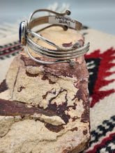 Load image into Gallery viewer, LAPIS CUFF BRACELET - NAVAJO  - PETE MORGAN
