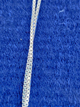 Load image into Gallery viewer, OPAL INLAY FLOWER NECKLACE- WHITE OR BLUE
