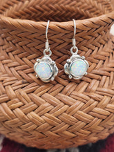 Load image into Gallery viewer, WHITE OPAL EARRINGS

