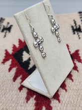 Load image into Gallery viewer, SKULL CROSS EARRINGS  - STERLING SILVER
