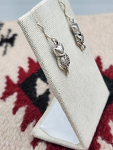 Load image into Gallery viewer, CAT REAR SILHOUETTE EARRINGS  - STERLING SILVER
