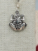 Load image into Gallery viewer, FROG EARRINGS - STERLING SILVER
