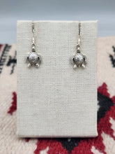 Load image into Gallery viewer, TURTLE EARRINGS - STERLING SILVER
