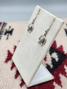 TURTLE EARRINGS - STERLING SILVER