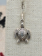 Load image into Gallery viewer, TURTLE EARRINGS - STERLING SILVER
