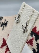 Load image into Gallery viewer, BEE EARRINGS - STERLING SILVER
