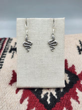 Load image into Gallery viewer, SNAKE EARRINGS - STERLING SILVER
