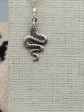 Load image into Gallery viewer, SNAKE EARRINGS - STERLING SILVER
