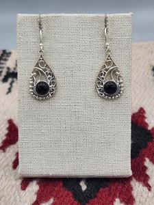ONYZ FILIGREE EARRINGS - STERLING SILVER
