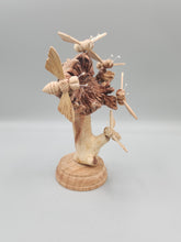 Load image into Gallery viewer, WOODEN MUSHROOM WITH BEES
