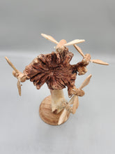 Load image into Gallery viewer, WOODEN MUSHROOM WITH BEES
