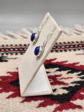 Load image into Gallery viewer, LAPIS EARRINGS - OVAL
