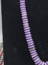 Load image into Gallery viewer, CHAROITE BEADED NECKLACE

