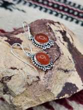 Load image into Gallery viewer, CARNELIAN EARRINGS  - OVAL
