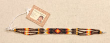 Load image into Gallery viewer, NAVAJO BEADED BRACELET - BRONZE - MARCIA BARBER
