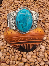 Load image into Gallery viewer, TURQUOISE CUFF BRACELET- HERBERT TSOSIE
