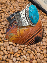 Load image into Gallery viewer, TURQUOISE CUFF BRACELET- HERBERT TSOSIE
