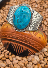 Load image into Gallery viewer, TURQUOISE CUFF BRACELET- HERBERT TSOSIE
