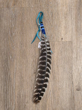 Load image into Gallery viewer, BEADED SMUDGING FEATHERS - JUDY APACHITO
