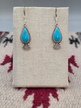 Load image into Gallery viewer, TURQUOISE TEARDROP EARRINGS - VERLEY BETONE
