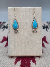 Load image into Gallery viewer, TURQUOISE TEARDROP EARRINGS - VERLEY BETONE
