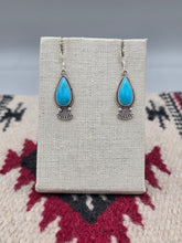 Load image into Gallery viewer, TURQUOISE TEARDROP EARRINGS - VERLEY BETONE
