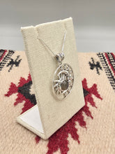 Load image into Gallery viewer, LABRADORITE SUN, MOON &amp; STARS NECKLACE
