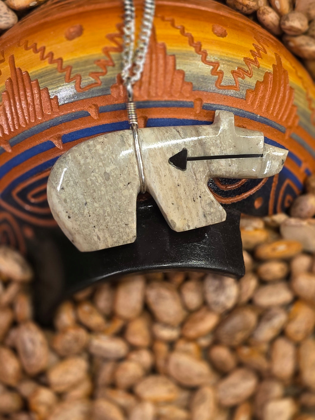 JASPER BEAR PENDANT - EVERETT PINO