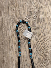 Load image into Gallery viewer, HORN BEADED ROSETTE NECKLACE

