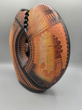 Load image into Gallery viewer, ACOMA ETCHWARE KACHINA PILLOW POT POTTERY - DIANE ARAGON- #1
