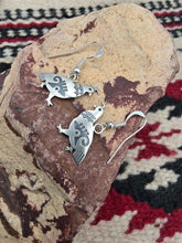 Load image into Gallery viewer, STERLING SILVER OVERLAY QUAIL EARRINGS- HOPI - DANIELLE WADSWORTH
