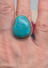 Load image into Gallery viewer, TURQUOISE RING - SIZE 8 - BENNY BENALLY
