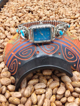 Load image into Gallery viewer, TURQUOISE 4 STONE WATCH- JEANETTE SAUNDERS
