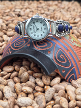 Load image into Gallery viewer, LAPIS 6 STONE WATCH - JEANNETTE SAUNDERS

