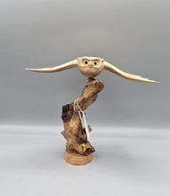 Load image into Gallery viewer, FLYING OWL ON WOOD
