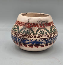 Load image into Gallery viewer, COLORED HORSEHAIR POTTERY- SEFARINA BENALLY
