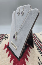 Load image into Gallery viewer, AMETHYST TEARDROP PENDANT &amp; EARRINGS SET
