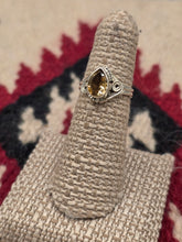 Load image into Gallery viewer, CITRINE RING - TEARDROP - SIZE 5.5
