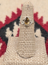 Load image into Gallery viewer, CITRINE RING - TEARDROP - SIZE 5.5
