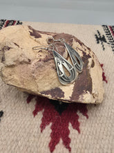 Load image into Gallery viewer, STERLING SILVER QUAIL DESIGN EARRINGS  - HOPI - SONNY GENE
