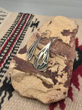 Load image into Gallery viewer, STERLING SILVER QUAIL DESIGN EARRINGS  - HOPI - SONNY GENE
