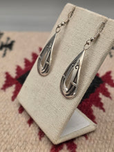 Load image into Gallery viewer, STERLING SILVER QUAIL DESIGN EARRINGS  - HOPI - SONNY GENE
