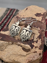 Load image into Gallery viewer, STERLING SILVER THUNDERBIRD EARRINGS  - HOPI -
