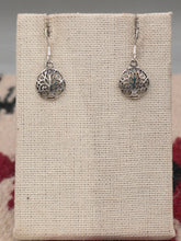 Load image into Gallery viewer, TREE OF LIFE EARRINGS- SMALL- STERLING SILVER
