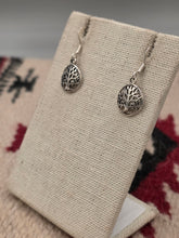 Load image into Gallery viewer, TREE OF LIFE EARRINGS- SMALL- STERLING SILVER
